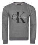 CALVIN KLEIN BLUZA MĘSKA SZARA