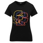 Karl Lagerfeld  t-shirt koszulka damska czarna
