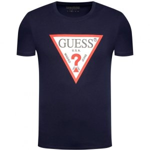 Guess t-shirt koszulka męska granatowa M1RI71I3Z11-G7U2
