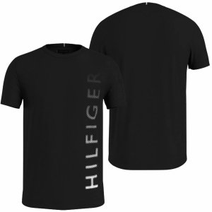 Tommy Hilfiger t-shirt koszulka męska czarny MW0MW29668