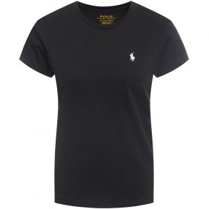 Polo Ralph Lauren t-shirt damski koszulka  slim fit czarna