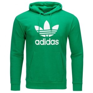 Adidas Originals bluzaTrefoil Hoodie męska zielona H06665