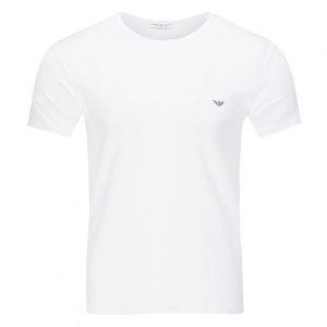 EMPORIO ARMANI T-SHIRT MĘSKI BIAŁY C-NECK