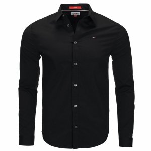Tommy Hilfiger Jeans koszula męska czarna DM0DM04405-078