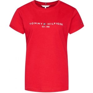 Tommy Hilfiger t-shirt koszulka damska bluzka czerwona