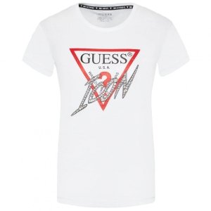 Guess t-shirt koszulka damska biała W2RI07I3Z11-G011