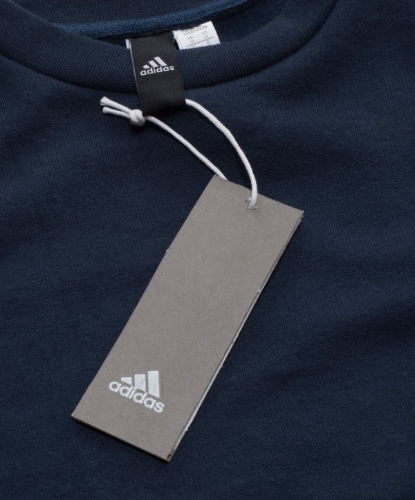 Adidas bluza męska czarna 3-Stripes Crewneck Sweatshirt BQ9644