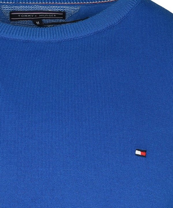 Tommy Hilfiger sweter męski niebieski c-nk