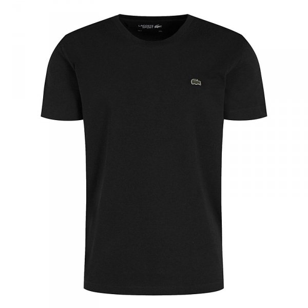 Lacoste t-shirt koszulka męska regular fit czarny