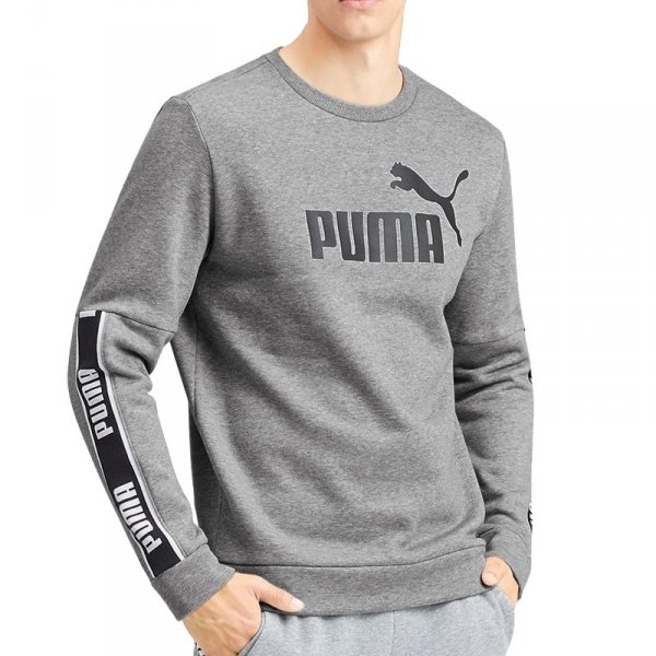 Puma bluza męska Amplified Crew FL Medium Gray 580429 03