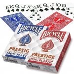 Karty Bicycle - Prestige 100% plastik 
