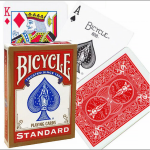 Karty Bicycle Standard Rider Back Czerwone 