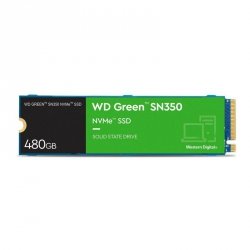 Dysk SSD WD Green SN350 480GB M.2 2280 PCIe NVMe (2400/1650 MB/s) WDS480G2G0C