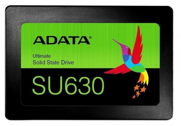 Dysk SSD ADATA Ultimate SU630 240GB 2,5&quot; SATA3 (520/450 MB/s) 7mm, 3D QLC / Black Retail
