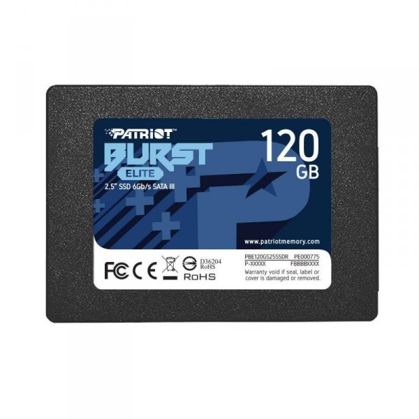 Dysk SSD Patriot Burst Elite 120GB SATA3 2,5&quot; (450/320 MB/s) 7mm
