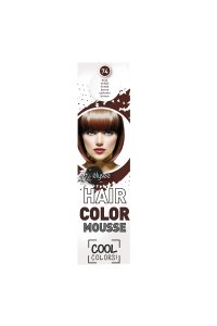 Elysee koloryzujaca pianka do włosów. Kolor brązowy. Nr 74