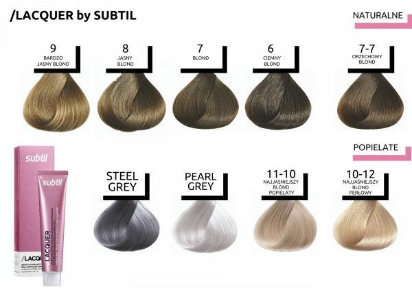 LACQUER 6,4 SUBTIL LACQUER XXL SHINE Profesjonalny Toner Kwasowy z efektem lustrzanego blasku  Subtil 60 ml.