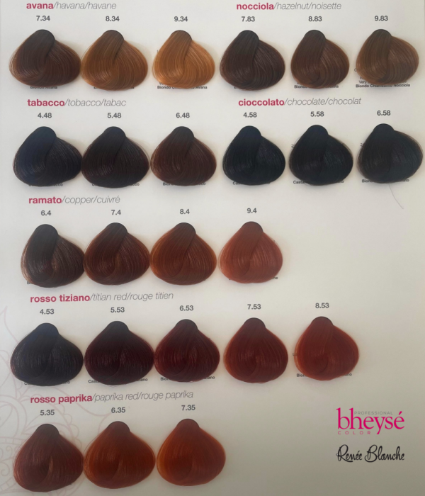 Farba do włosów profesjonalna Bheyse - Rene Blanche 100 ml   6.35