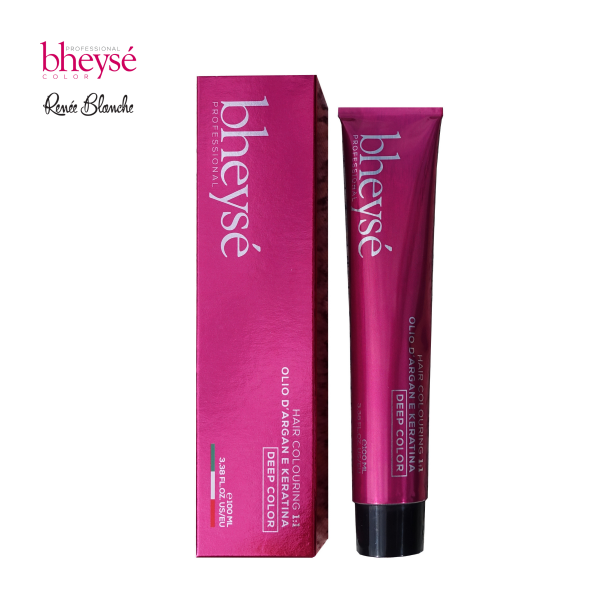 Farba do włosów profesjonalna Bheyse - Rene Blanche 100 ml   7.34
