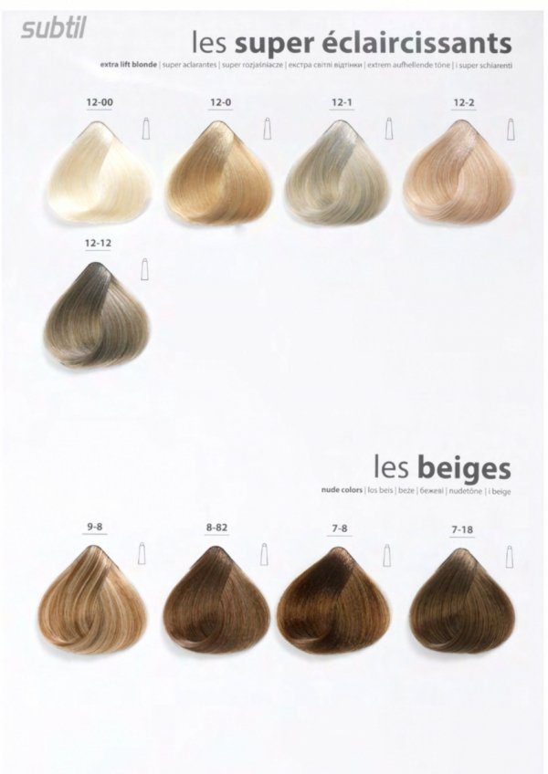 9/8 Crème - Blond Très clair Beige Profesjonalna Farba do włosów Subtil CREME  60 ml.