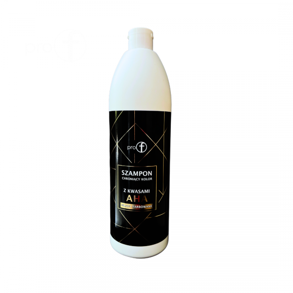 PRO-F Szampon chroniący kolor z kwasami AHA 1000 ml.