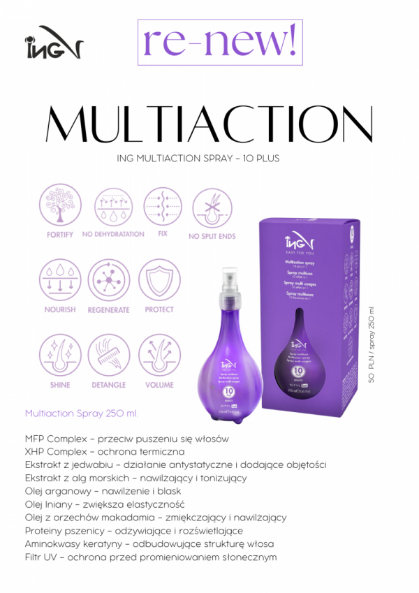 ING 10 PLUS Multiaction Spray 10in1 |  250 ml.