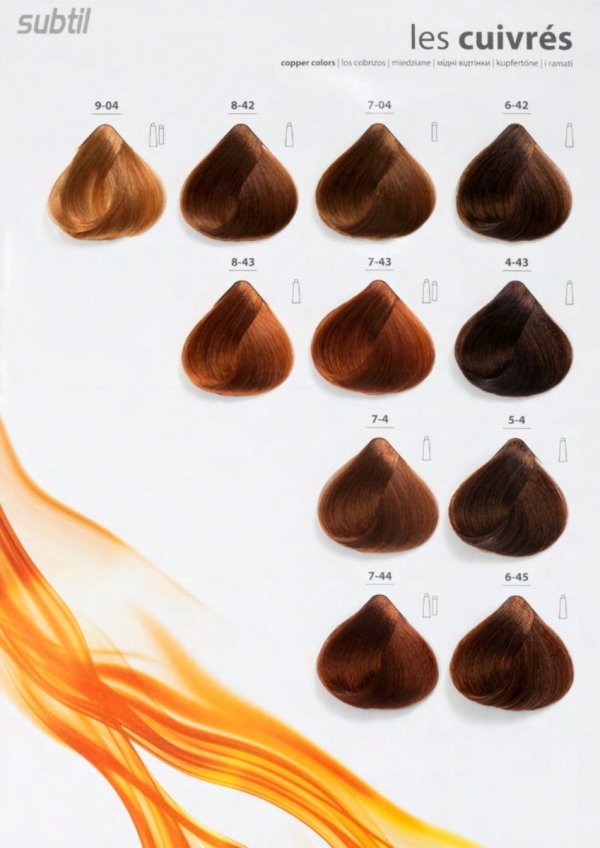 8/73 Crème - Blond Clair Marron Doré Profesjonalna Farba do włosów Subtil CREME  60 ml.