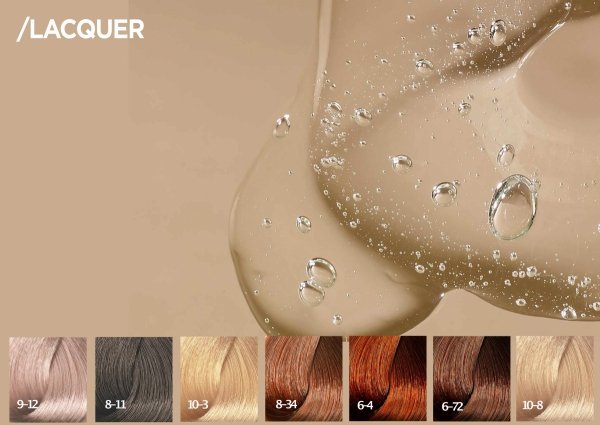 LACQUER 8,11 SUBTIL LACQUER XXL SHINE Profesjonalny Toner Kwasowy z efektem lustrzanego blasku  Subtil 60 ml.