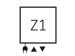 ZIGZAG 1780x500 Graphite Z1
