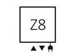 ZIGZAG 1070x500 Graphite Z8