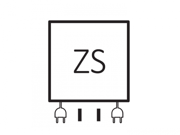 ZIGZAG 1780x500 RAL 9016 Mat ZS