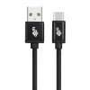 TB Kabel USB-USB C 1.5m czarny sznurek