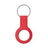 Crong Silicone Case with Key Ring – Etui ochronne brelok do Apple AirTag (czerwony)