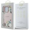 Guess Grained Printed Flower Pattern MagSafe - Etui do iPhone 16 Pro Max (różowy)