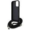 Guess 4G Big Logo Cord Strap Crossbody - Etui do iPhone 16 Plus (brązowy)