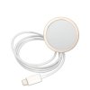 Guess Bundle Pack MagSafe 4G - Zestaw etui + ładowarka MagSafe iPhone 14 Pro Max (czarny/złoty)