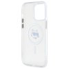 Karl Lagerfeld IML Metal Choupette Head MagSafe - Etui iPhone 13 Pro Max (biały)
