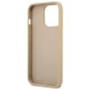 Guess Saffiano Triangle Logo Case – Etui iPhone 13 Pro (beżowy)