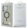 Guess IML Rhinestones MagSafe - Etui iPhone 16 Pro Max (czarny)