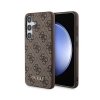 Guess 4G Metal Gold Logo - Etui Samsung Galaxy S24 (brązowy)