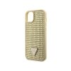 Guess Rhinestone Triangle - Etui iPhone 14 (złoty)