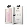 Karl Lagerfeld 3D Rubber Glitter Logo - Etui iPhone 15 Plus (różowy)