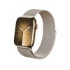 Crong Milano Steel – Pasek ze stali nierdzewnej do Apple Watch 44/45/46/49 mm (szampański)