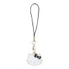 Hello Kitty Phone Strap Charm Kitty Head - Zawieszka do telefonu (czarny)