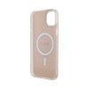 Guess IML Iridescent MagSafe - Etui iPhone 15 (różowy)