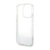 Guess Liquid Glitter Marble - Etui iPhone 14 Pro (Biały)