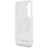 Karl Lagerfeld Rhinestones Karl Head Logo - Etui Samsung Galaxy S25 (przezroczysty)