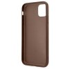 Guess 4G Metal Gold Logo – Etui iPhone 11 (brązowy)