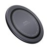 Crong PowerSpot Fast Wireless Charger – Aluminiowa ładowarka bezprzewodowa Qi 15W USB-C z powłoką ze szkła hartowanego (Shadow B