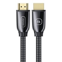 USAMS US-SJ497 - Kabel HDMI - HDMI 2.1 2m z obsługą 8K 60 Hz / 4K 120 Hz (czarny) 